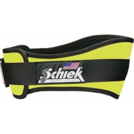 SCHIEK SPORTS INC Schiek S-2004YES 4.75 in. Original Nylon Belt; Neon Yellow - Small S-2004YES